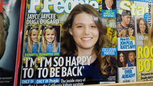 Jaycee Dugard was found in August 2009, living in a shed in the Antioch, California, backyard of Phillip Garrido.