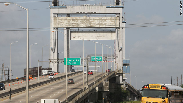 Two people were shot and killed along the Danziger Bridge (shown) in 2005 after Hurricane Katrina hit the area.