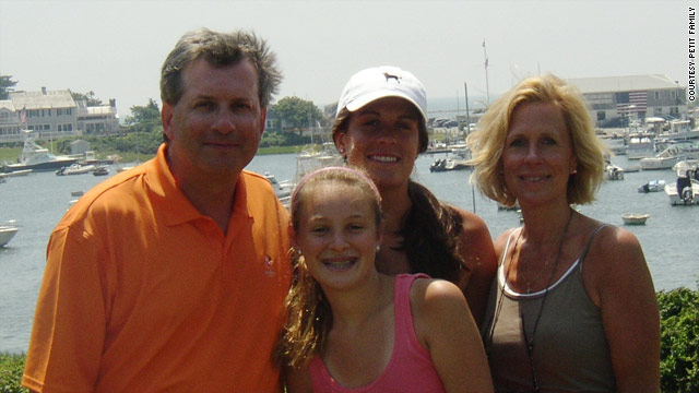 Dr. William Petit, shown with wife Jennifer Hawke-Petit and daughters, Michaela and Hayley, was the only survivor.