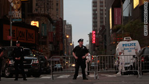 Police are on alert the morning after the May 1 car bombing attempt in New York's Times Square.