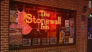 Two men are accused of attacking a man in the restroom at The Stonewall Inn in Manhattan.