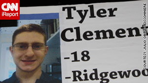 Tyler Clementi's body was recovered from the Hudson River in September, more than a week after he committed suicide.