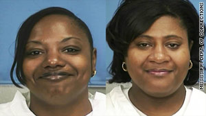 Gladys and Jamie Scott were released from a Mississippi prison Friday.