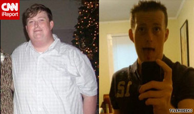 He ate what he wanted, lost 125 pounds