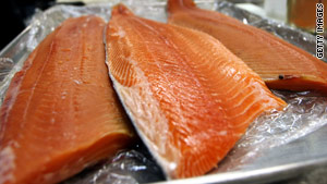 Women who eat fish at least once a month can lower their risk of death from coronary heart disease by up to 34 percent