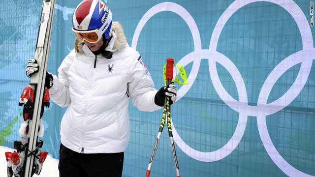 Skier Lindsey Vonn has said she used cheese on her leg to reduce inflammation.