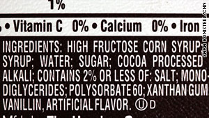Researcher says study was first long-term look at high-fructose corn syrup in animals.