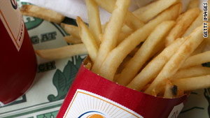 Researchers say there's a "potential disconnect" between insurance companies' mission and unhealthy food options.