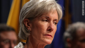 Kathleen Sebelius became health secretary days after the CDC reported a new flu strain last April.