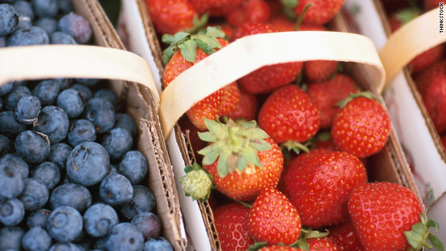Detectable levels of pesticides are present in a large number of fruits and vegetables sold in the U.S., according to the U.S. Department of Agriculture.