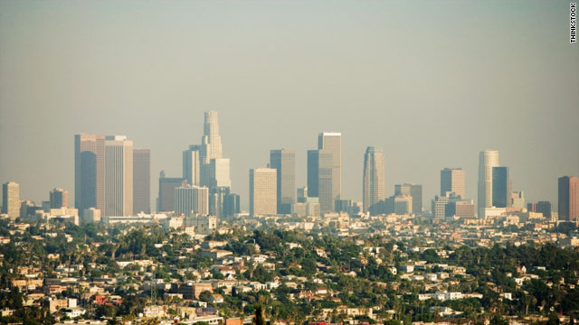 Los Angeles, California has the highest ozone levels in the country.