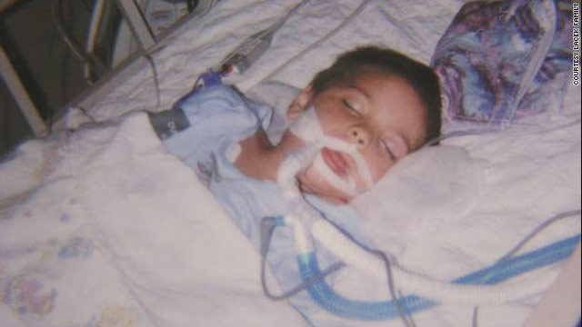 Matthew Lacek become stricken with a rare bacterial infection, which is prevented through vaccines.