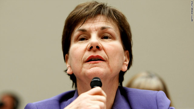 Janet Woodcock, director of FDA's Center for Drug Evaluation and Research testified on Capitol Hill April 29, 2008.