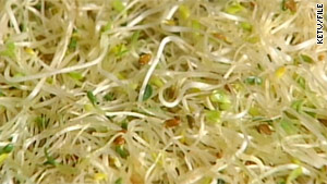 The FDA said consumers shouldn't eat the sprouts and restaurants shouldn't serve them.