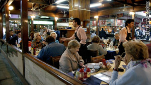 Loud music with a pumping bass can help restaurants turn tables quicker by making people chew faster.