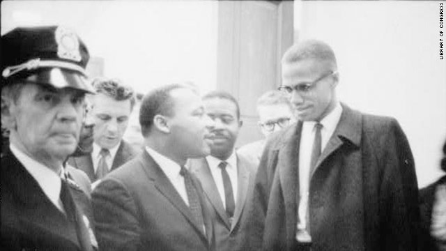 Image result for photo MLK and Malcolm X