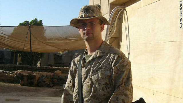 Kevin Grafeld is one of many veterans in their 20s who returned from Afghanistan and Iraq unable to find a job.