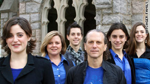 From left: Jessica, Janet, Andy, Andrew, Christian and Kathryn Witchger