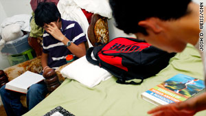 Javier and his younger brother Antonio are both honor students hoping to attend college.