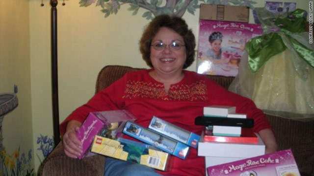 Becky Gaar, 57, likes to buy holiday gifts for the familiy several months early to get the best deals and selection.