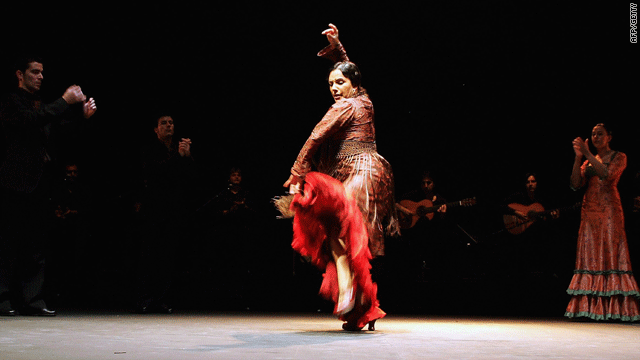 Eva Yerbabuena performs Spain's most famous dance, flamenco, which has made a U.N. heritage list.