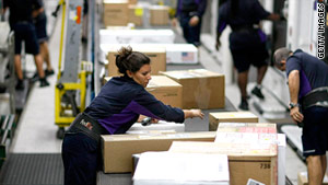 FedEx says it expects to see the busiest shipping day in the company's history Monday.