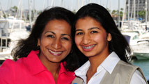 Divya Kakaiya and her daughter Roshni