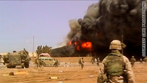 Mike Scotti filmed scenes of Iraq combat which are featured in a new documentary, "Severe Clear."