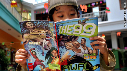 Islam-inspired superheroes for peace