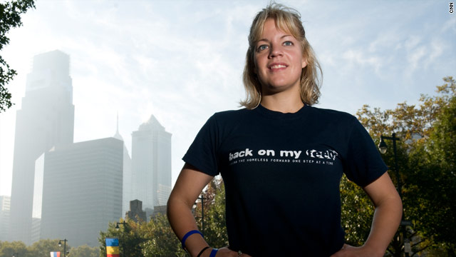 Anne Mahlum founded a nonprofit organization to help the homeless turn their lives around.