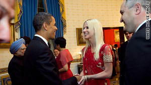 The Secret Service reports a third uninvited guest at a White House state dinner crashed by Tareq and Michaele Salahi.