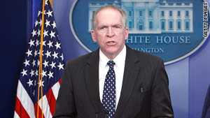 Deputy National Security Adviser John Brennan briefed reporters Thursday on the terror report.
