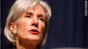 An intruder was allowed to reach the outer office of Health and Human Services Secretary Kathleen Sebelius.