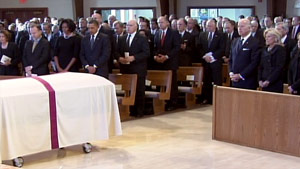 Biden leads mourners at mother's funeral - CNN.com