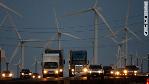 Press Secretary Robert Gibbs cited a 39 percent increase in the number of wind plants over the past year.