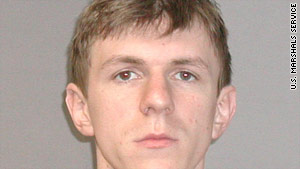 James O'Keefe is accused of entering the office under "false pretenses for the purpose of committing a felony."