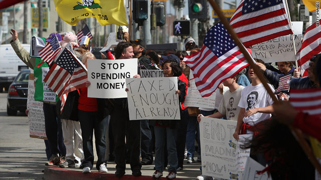 Tax Day 2009 Tea Parties attracted some 300,000 people nationwide.