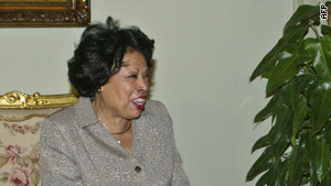 Rep. Diane Watson's California district went overwhelmingly for Barack Obama in the 2008 presidential election.