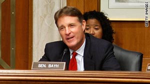 Sen. Evan Bayh, a former two-term governor, was elected to the Senate in 1998.