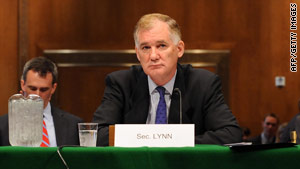 Deputy Secretary of Defense William Lynn has been criticized for his past lobbying work for Raytheon.