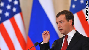Russian President Dimitri Medvedev is "very serious" about arms control talks, says a U.S. official close to the talks.
