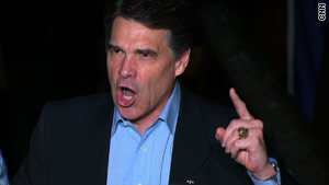 Rick Perry beat Sen. Kay Bailey Hutchinson in the Texas gubernatorial GOP primary.