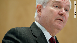 Defense Secretary Robert Gates is expected to make an announcement on the "don't ask, don't tell" policy.