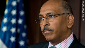 RNC Chairman Michael Steele says he's still the right person to lead the GOP into the November midterm elections.