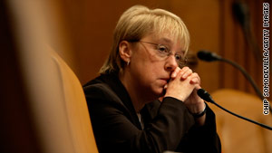 Officials arrested a man they say made death threats against Democratic Sen. Patty Murray of Washington.