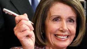 The FBI says it arrested a 48-year-old man who allegedly made threats against House Speaker Nancy Pelosi.