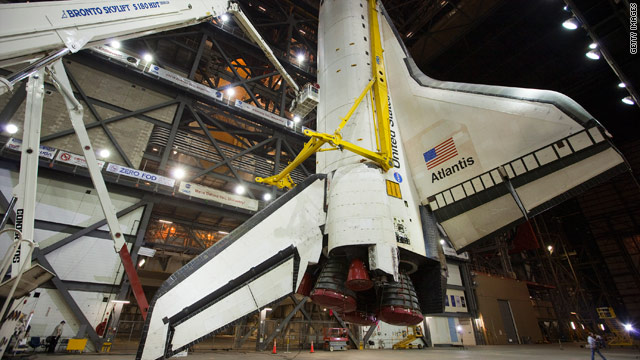 The U.S. shuttle program is ending this year. The U.S. will have to catch a ride with Russia's Soyuz after that.