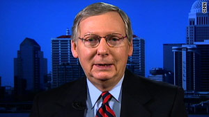 Senate Minority Leader Mitch McConnell says Senate Republicans oppose the current finance reform bill.