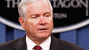 U.S. Defense Secretary Robert Gates recently wrote a classified memo about U.S. policy toward Iran.