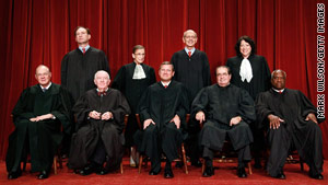 The current Supreme Court has six Catholics, two Jews and one Protestant.